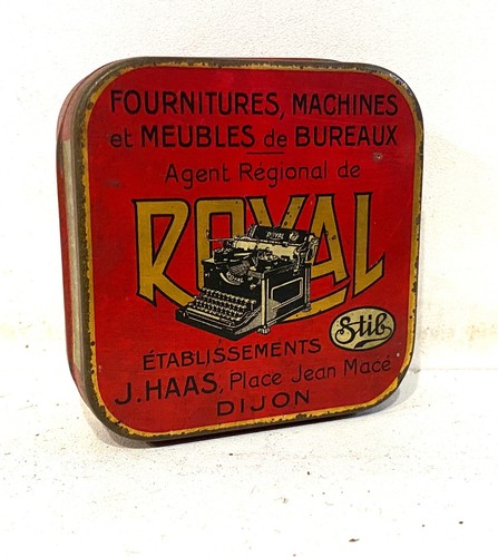 Ancienne boîte publicitaire - ancienne,