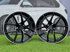 4X R19 Pouce 5X120 Satin Noir