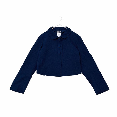 Agnes short navy jacket - b.,