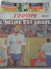 Journal l'équipe 20/06/2006