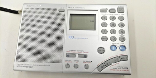 Sony icf sw7600gr world - world, band
