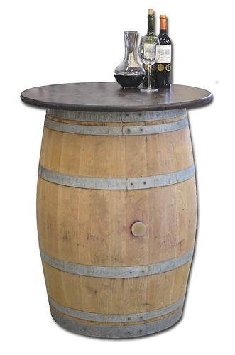 Tonneau bois table de - en,