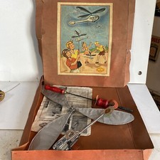 GG Hélicoptère Lanceur Boîte Gaspard Et Gaubier Aviation Noël Dufourt Avion
