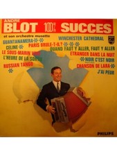 ANDRÉ BLOT 100% succès LP Philips - winchester cathedral/noir c'est noir VG++