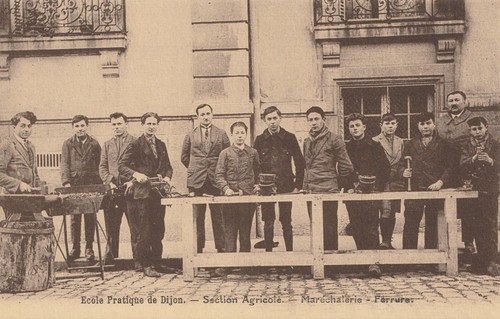 Cpa école pratique de - École,