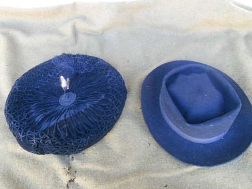 Lot chapeaux mode vintage - lot,