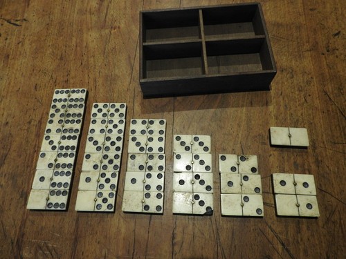 Jeu dominos ancien - jeu,