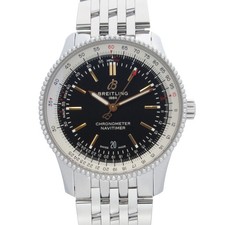 Montre-bracelet BREITLING Navi timer A17326 automatique en acier inoxydable p...