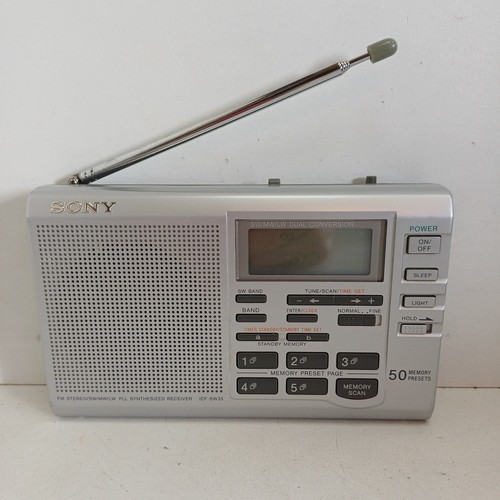 Sony icf sw35 pll synthesized - sony,