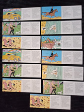 Tintin - Lot de 13 cartes postales pour jeux concours Q8 - 1988- TTBE