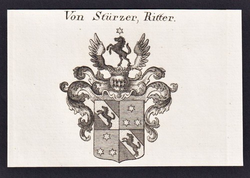 Stürzer chevalier armoiries - -,