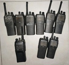 Set of Motorola UHF radios walkie talkies CP040 GP330 Waris Commercial
