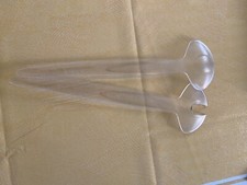 Couverts à salade Tupperware Transparents