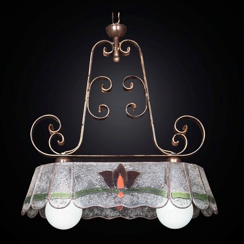 Lustre classique verre - classique, en