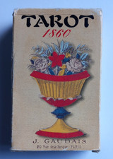 JEU 78 cartes - TAROT 1860 - J. GAUDAIS - reproduction