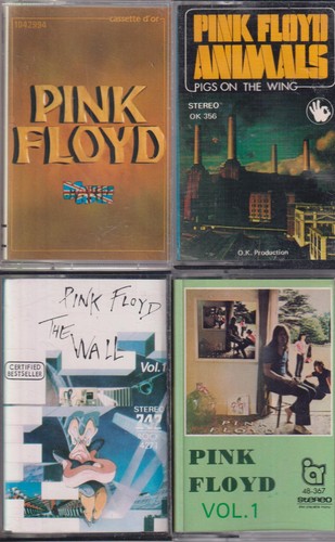 Pink floyd lot rares k7 - ,