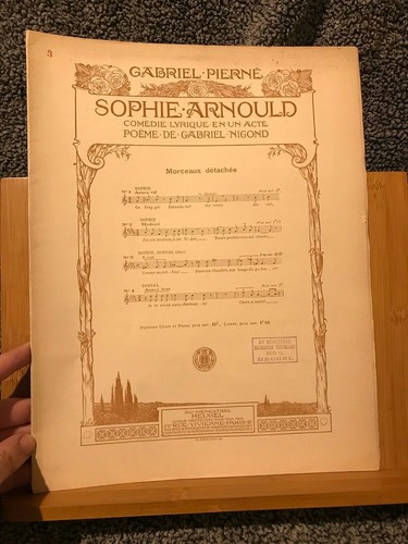 Gabriel pierné sophie arnoult - sophie,