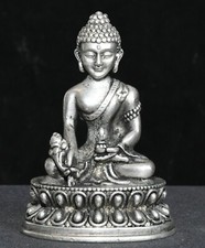 8.5CM Old Tibet Pure Bronze