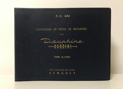 Classeur catalogue pieces - catalogue,
