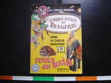 Album Programme CIRQUE d'Etat