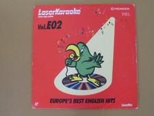 LASER  DISC  KARAOKE PIONEER PAL  33 TOURS VOL.E02 STEREO