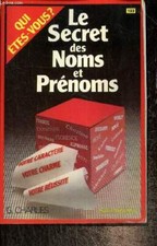 Le secret des noms et prénoms