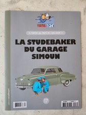 1/24 voitures TINTIN FASCICULE 17 studebaker du garage simoun pays de l'or noir