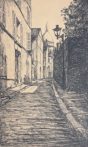 Paris rue saint - paris, saint-rustique