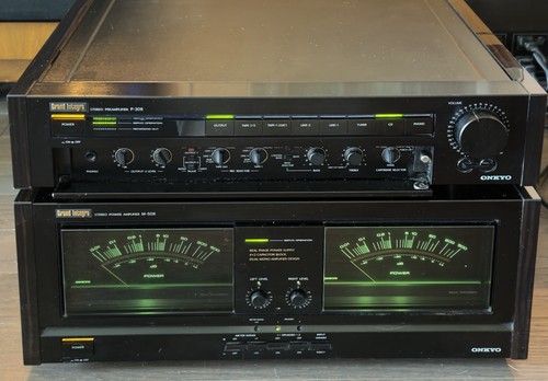 Onkyo 508 308 amplifier - m-508,, p-308,