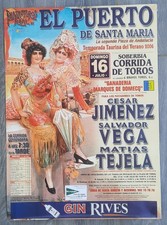 Affiche tauromachie ,feria 