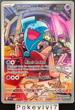 Carte Pokemon QULBUTOKE 203 PROMO HOLO EV10 Ecarlate et Violet DRI SVP FR NEUF
