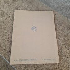 catalogue fabricant Sieges, chaises et Fauteuils Counot-Blandin (Vosges)