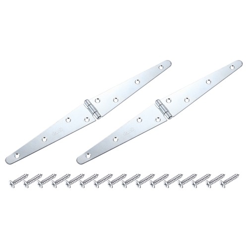 2pcs charnières pour portail - 2pcs,