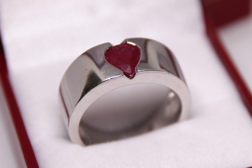 Bague anneau blanc - anneau,
