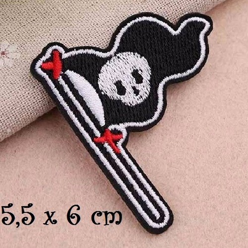 écusson patch drapeau - patch,, pirate