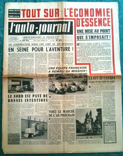Auto journal 104 du - l'auto-journal, n°104