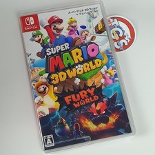 Super Mario 3D World + Fury World Switch Japan Game In Multi-Language New Platfo