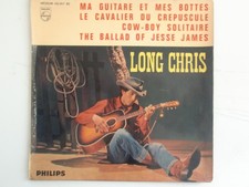 LONG CHRIS  - EP de 1962 -"MA GUITARE ET MES BOTTES" + 3 - TRES BON  ETAT .