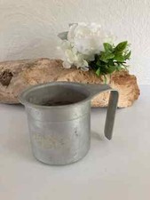 12 ⚜ Ancienne Mesure de 1/2 Demi-Litre de Laitier en Alu Pur Marque SEB Vintage