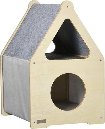 Pawhut maison pour chat - pawhut,