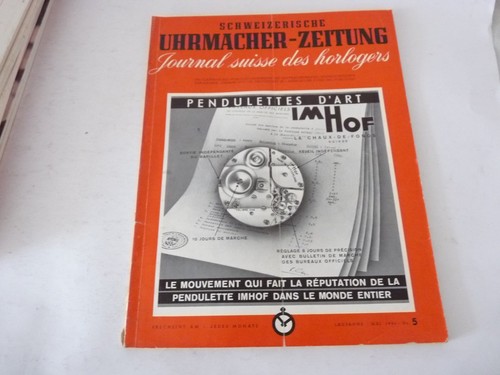 Journal suisse des horlogers - suisse,