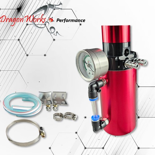 Oil catch can baffled tank - catch,