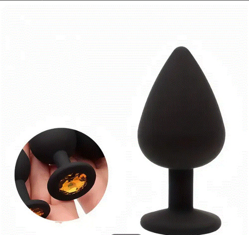 Plug anal silicone - plug,