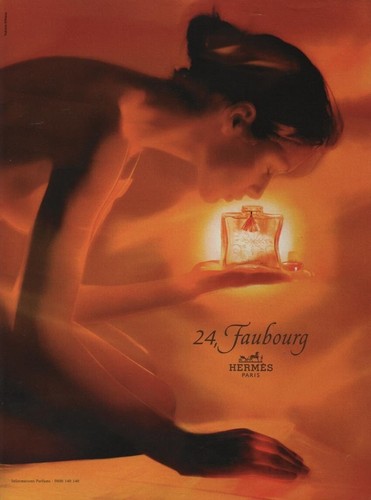 Publicité papier parfum - publicité,