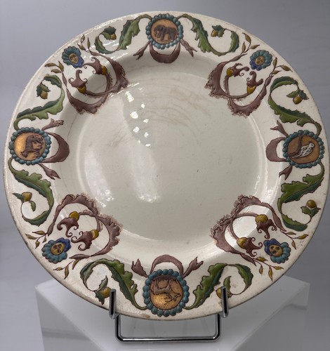 Rare assiette faïence - en, et