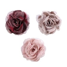 Broche en tissu de soie en