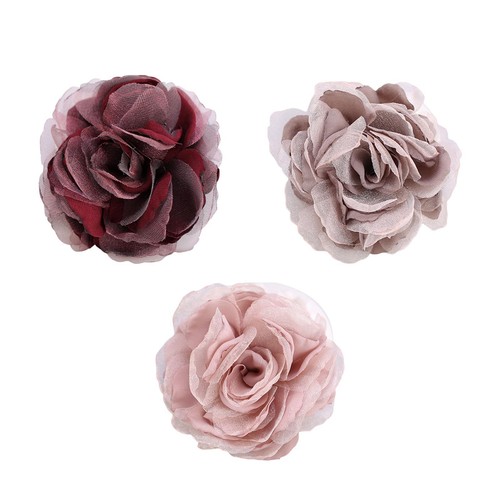 Broche tissu soie - tissu, de