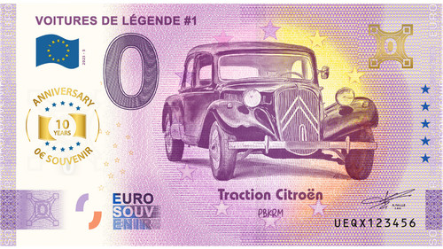 Billet souvenir 2025 france - billet,