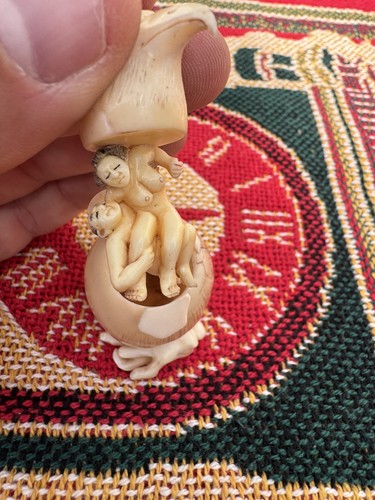 Netsuké okimono sculpté - netsuké,