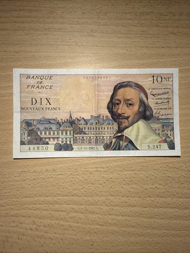 Billet 10 nouveaux - nf,